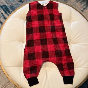 Little unicorn plaid sleeper 18-24 months